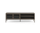 Mueble TV LUNA 2P2H 160cm Cristal | MB Mobles