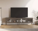 Mueble TV LUNA 4P 160cm Cristal | MB Mobles