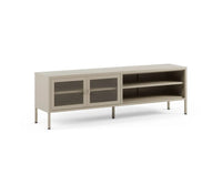 Mueble TV TANA 160 cm con 2 puertas y 2 huecos