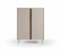 Mueble auxiliar alto LUCILE de 90 cm con 2 puertas