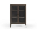 Mueble auxiliar bajo LUNA 2P Cristal | MB Mobles