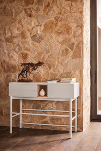 Consola CORVO de 120 cm con 1 puerta y 2 cajones – Teulat