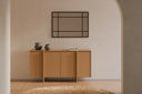 Aparador PACIFIC de 160 o 200 cm con 4 puertas, 160 cm, en un salón