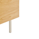 Mueble TV ARISTA de 180 cm con 1 puerta y 2 cajones, en roble – Teulat