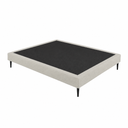 Base tapizada GALA en tejido Kido 4, beige