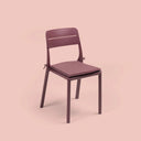 Cojín para silla Cassia Bistrot sobre una silla Cassia Bistrot – Nardi