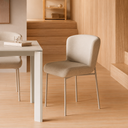 Silla Zoey con pata beige. | MB Mobles