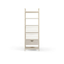 Estantería AMARA de 60 cm con cajón, en crema, vista de frente