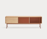 Mueble TV YOKO de 180 cm con 1 puerta y 2 cajones – Teulat