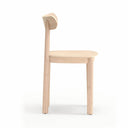 Silla NARA, en natural claro, vista lateral – Teulat