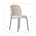 Medidas de la silla DAIA: 51 x 60 x 85 cm