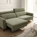 Sofá relax AURORA con chaiselongue a la izquierda y el asiento deslizado