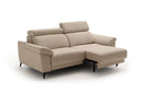 Sofá relax LIRA con chaiselongue a la derecha