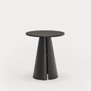 Mesa redonda alta CEP de 65 cm, en negro – Teulat