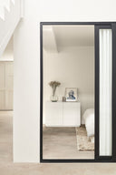 Cómoda DORIC de 100 cm con 2 puertas y 2 cajones, en blanco y crema – Teulat