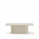 Mesa de centro rectangular TOTEM de 110 cm, en arena – Teulat