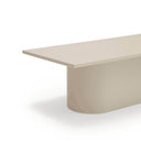 Mesa de centro rectangular TOTEM de 110 cm, en arena – Teulat