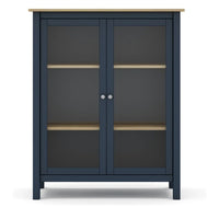 Vitrina MUSGO de 90 cm con 2 puertas de cristal