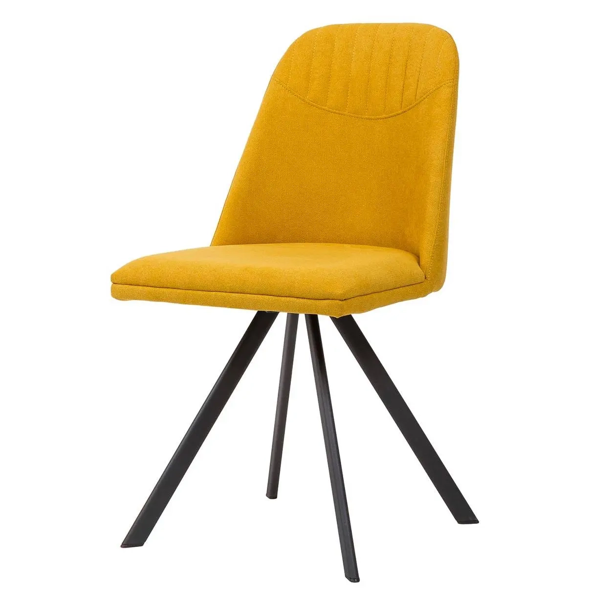 Silla Cris de color mostaza