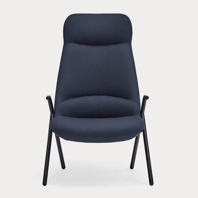 Butaca Alta DINS color azul