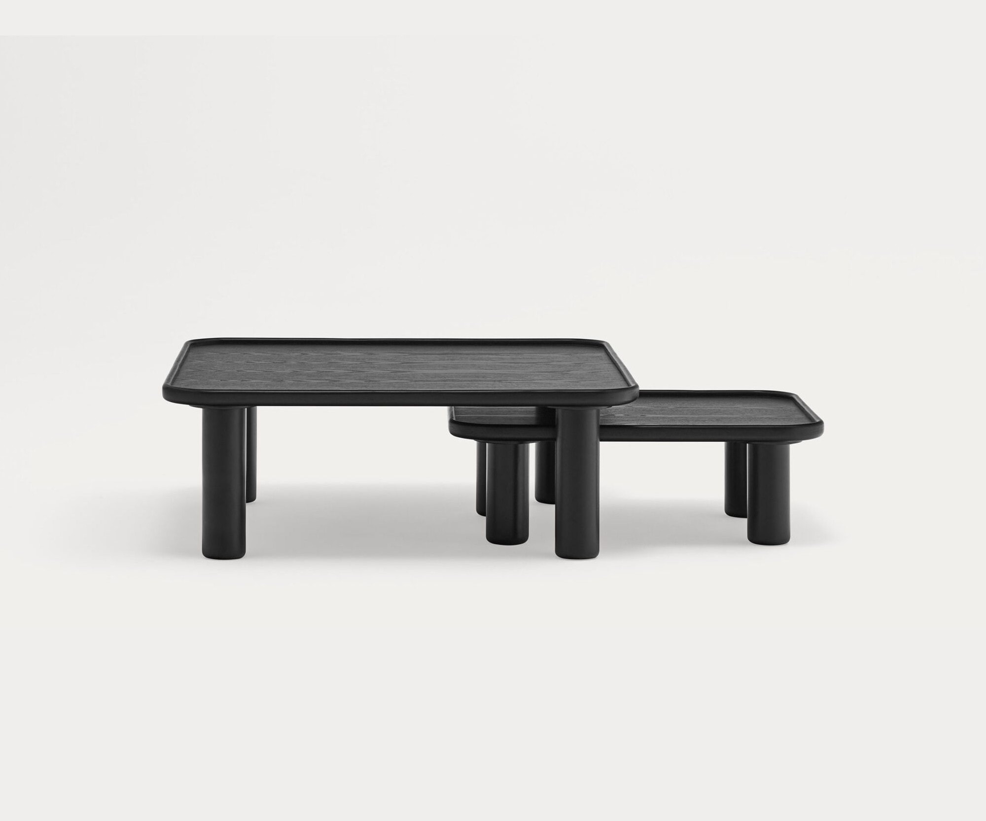 Set de mesas de centro NEST color negro