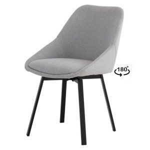 Silla Amelie Gris Claro