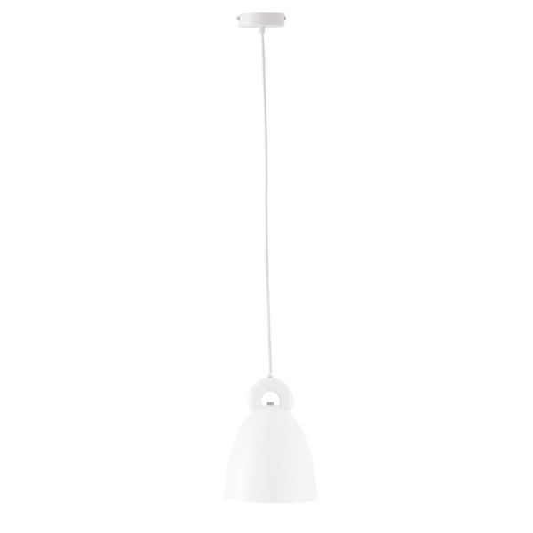 Lámpara de techo SEGART blanca. Una minimalista lámpara de techo de líneas muy puras fabricada en aluminio color blanco.