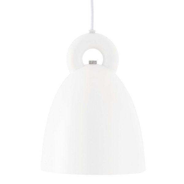 Lámpara de techo SEGART blanca. Una minimalista lámpara de techo de líneas muy puras fabricada en aluminio color blanco.