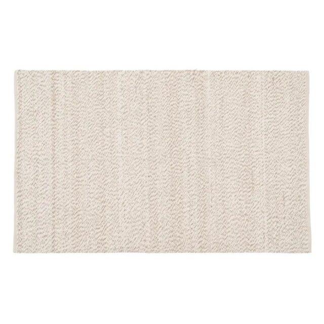 Alfombra Crema Tejido 160 x 230 cm