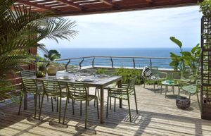 Mesa de aluminio extensible RIO ALU 210-280 cm