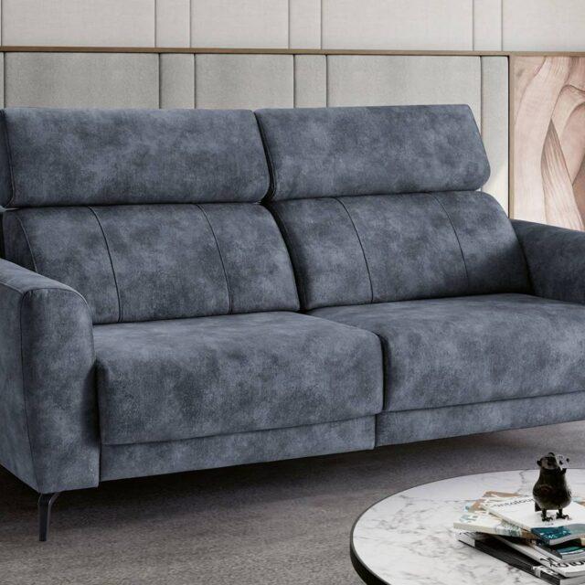 Sofá Relax Extraíble con cabezales reclinables Boreal