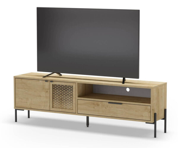 Mueble TV INCA con 2 Puertas, 1 Cajón y 1 Hueco