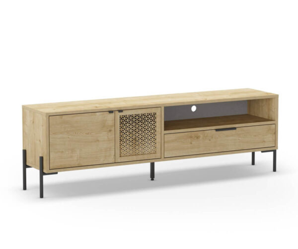 Mueble TV INCA con 2 Puertas, 1 Cajón y 1 Hueco