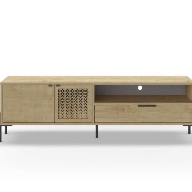 Mueble TV INCA con 2 Puertas, 1 Cajón y 1 Hueco