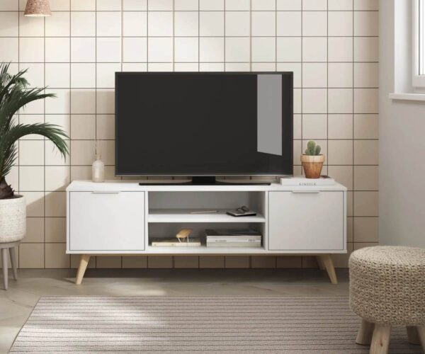 Mueble TV Campus con 2 puertas y 2 huecos