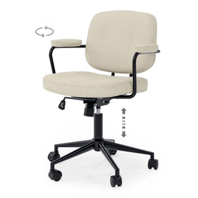 Silla de escritorio COLUMBIA Beige