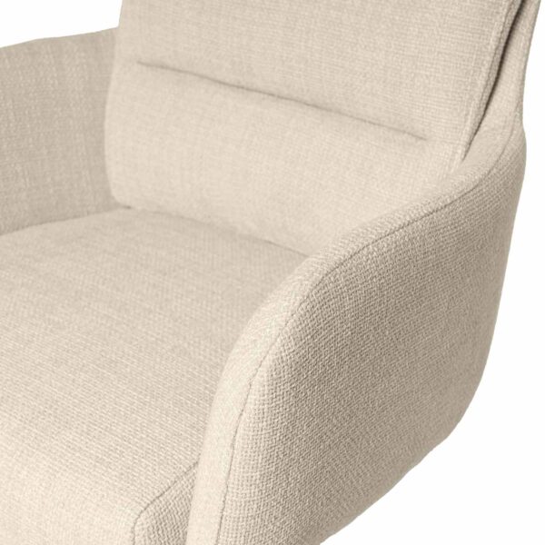 Silla de escritorio LISETTE Beige