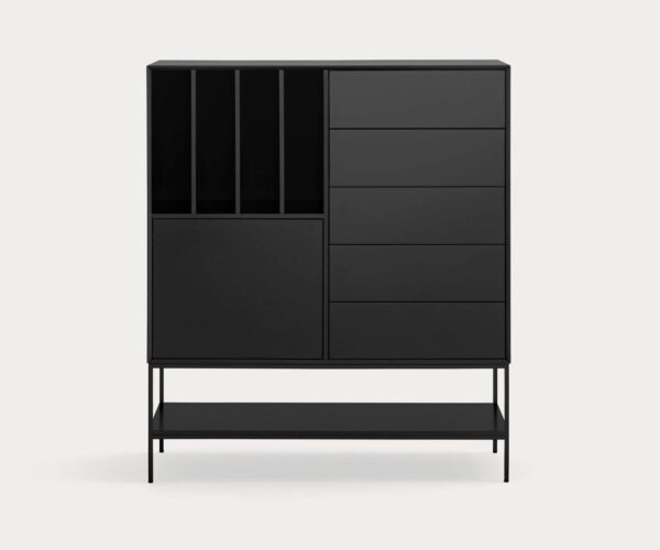 Mueble auxiliar PLATT color negro