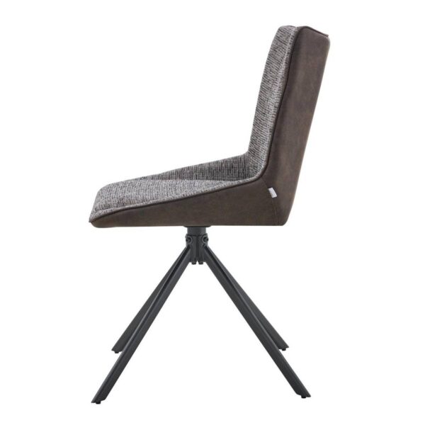 Silla Alessia gris oscuro