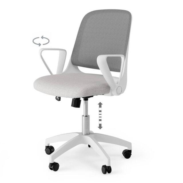 Silla de oficina SIRACUSA gris