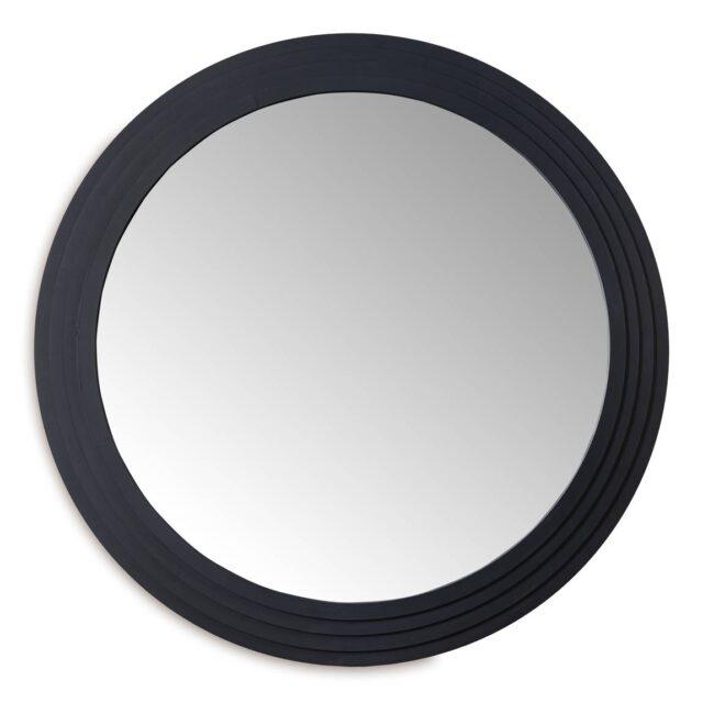 Espejo Circular Cartago 100cm negro