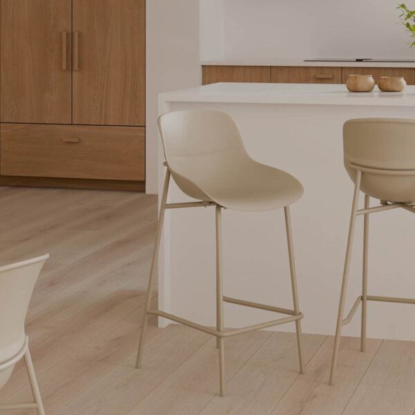 Taburete Bajo Fabian beige