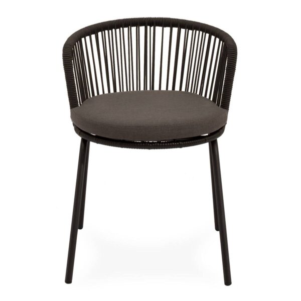 Silla de exterior Vilma Gris