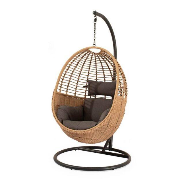 Sillón colgante de exterior HANNOVER gris
