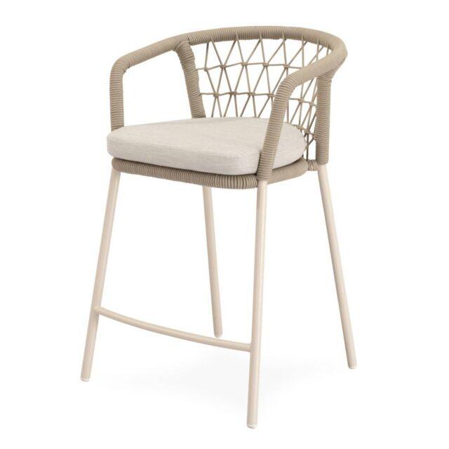 Taburete de exterior EDWIN beige