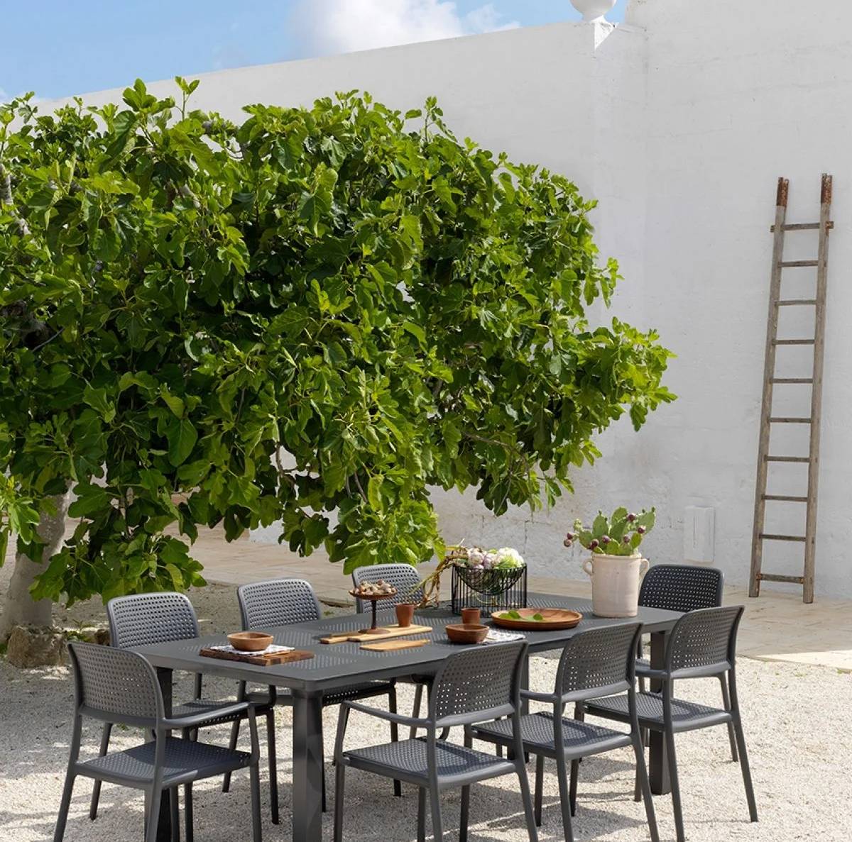 Silla exterior BORA