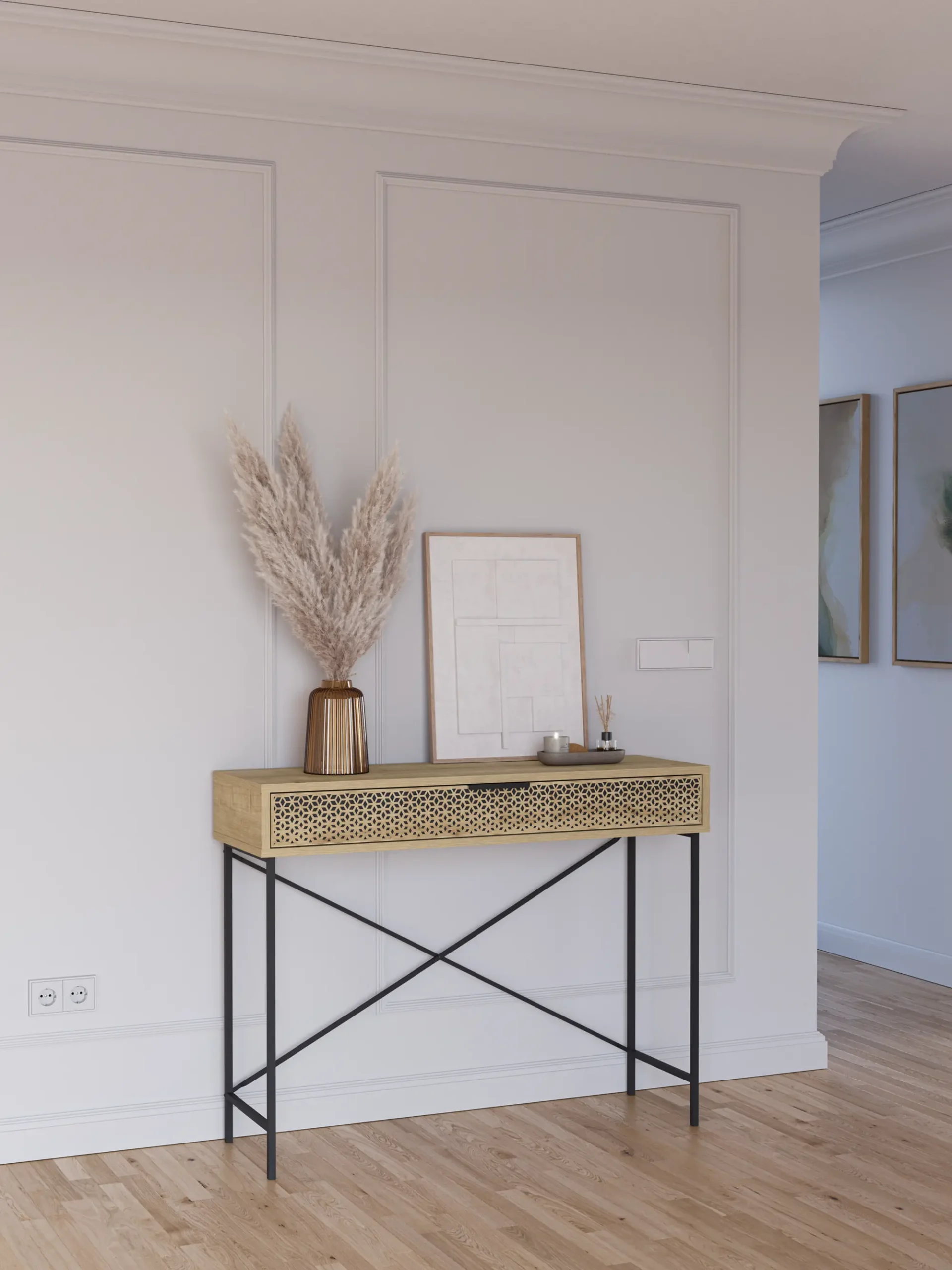 Consola ECRIN con un cajón