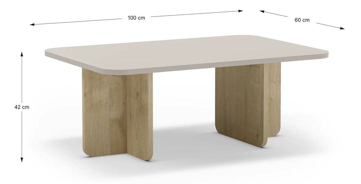 Mesa Centro HILLARY 100cm