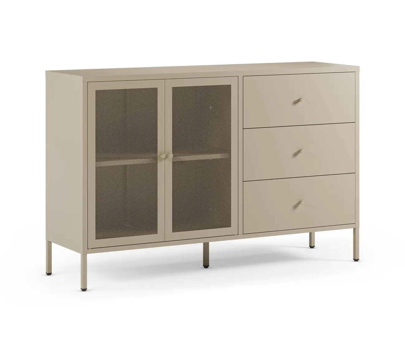 Aparador TANA 2P3C 140cm beige