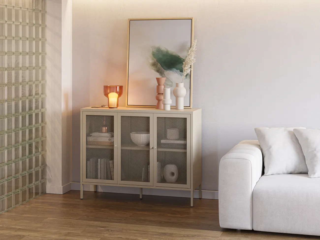 Aparador TANA 3P 120cm arena